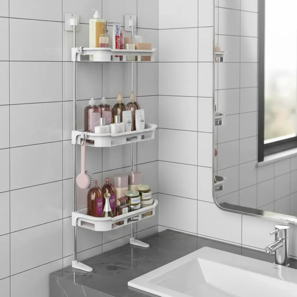 Mueble Organizador De Baño Moderno 3 Est