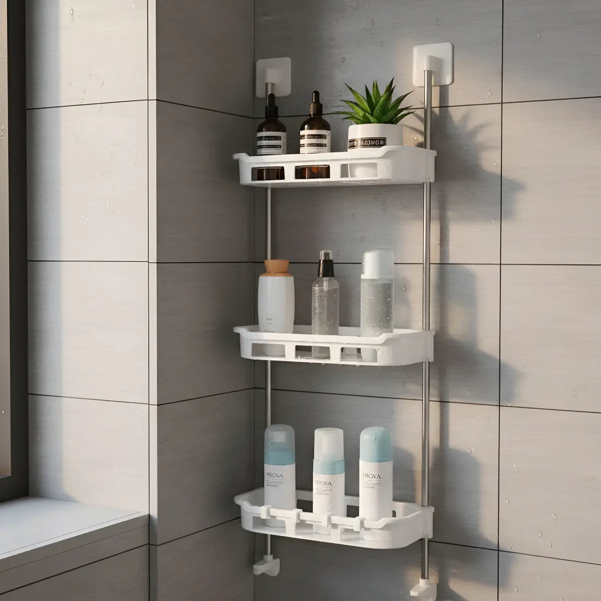 Mueble Organizador De Baño Moderno 3 Est